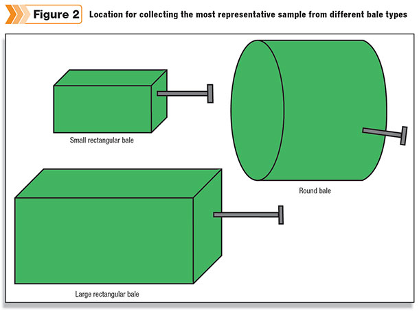 Location for collecting the most representative sample