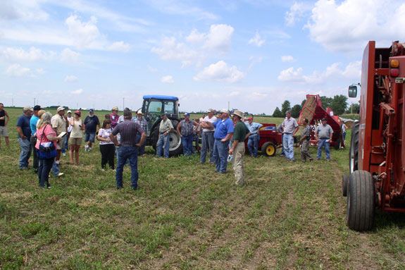 Participants of the 2010 Illinois Forage Expo