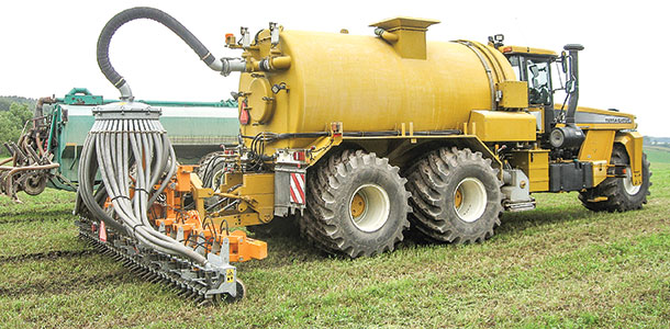 shallow injection application of manure