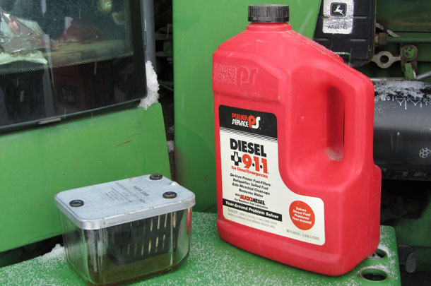 fuel filter and Power Service 9.1.1