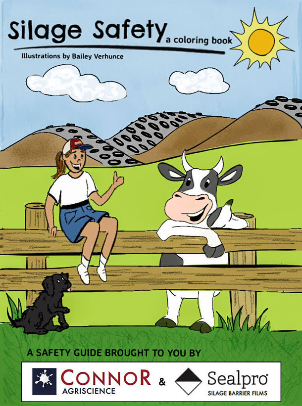 silage safety coloring book