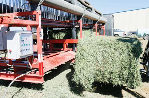 The Maximizer, a portable hay drying unit