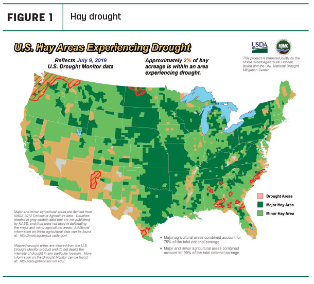 drought areas