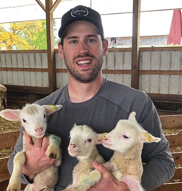 Cameron Lauwers focused on sheep production
